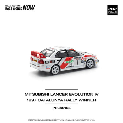 Mitsubishi Lancer Evolution IV – Winner, Rally De Catalunya 1997 - POP RACE