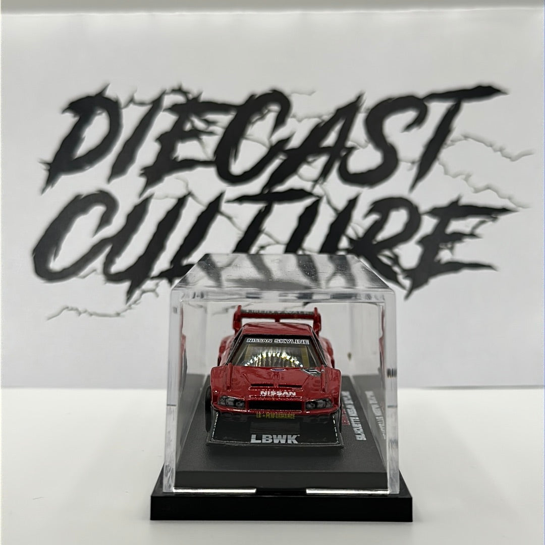 LBWK Super Silhouette Nissan Skyline R34 Hotwheels Premium w/ Custom Acrylic case