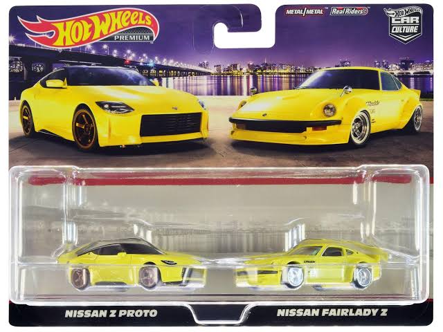 Nissan Z Proto & Nissan Fairlady Hotwheels Twin Pack *Check Condition*