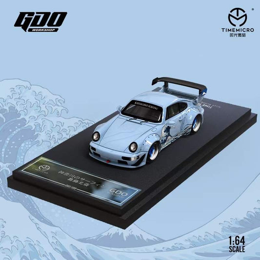 PORSCHE RWB993 - The Great Wave of Kanagawa LIMITED TO 999pcs