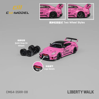 Nissan GT-R R35 - Super Silhouette 35GT-RR 3.0 Pink Color