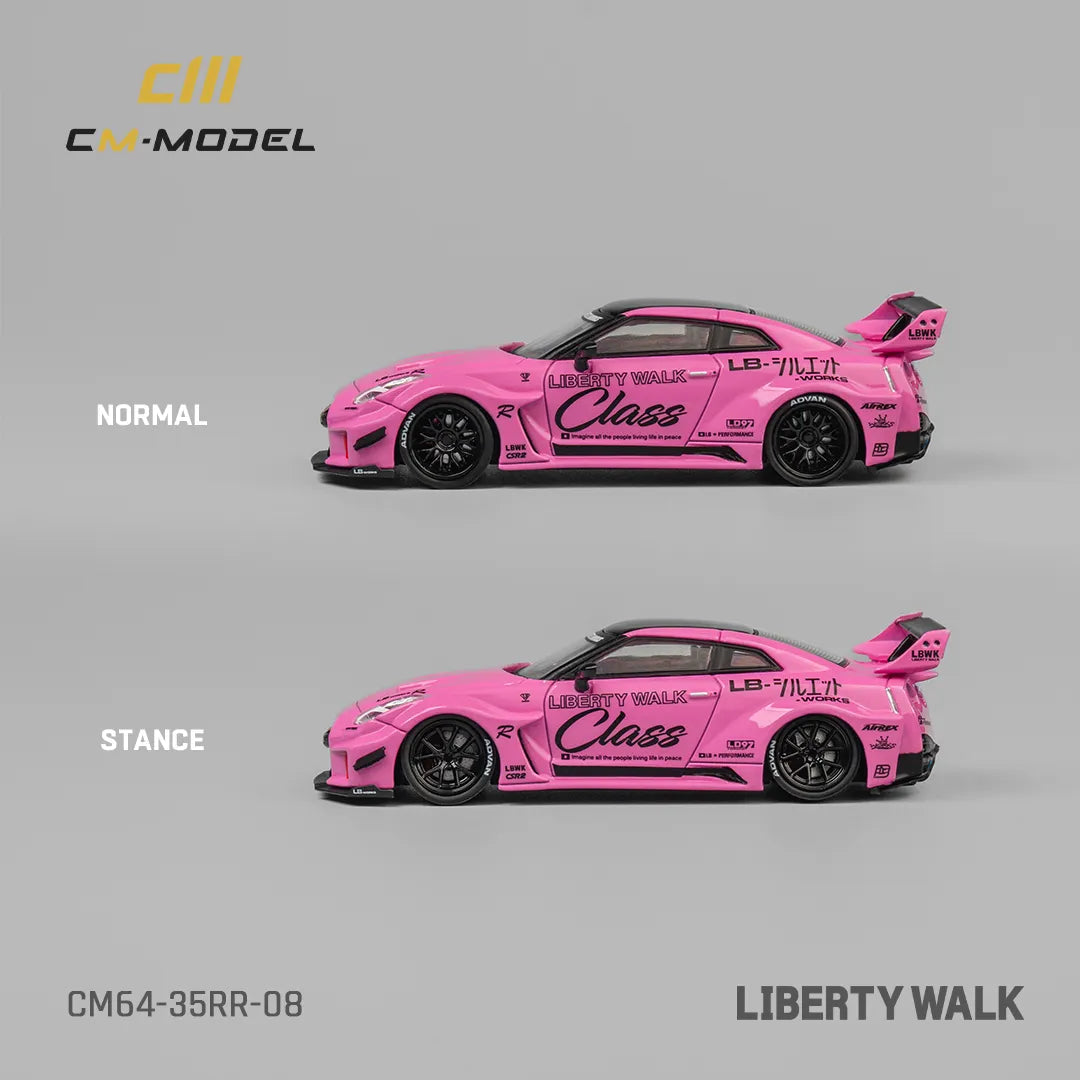 Nissan GT-R R35 - Super Silhouette 35GT-RR 3.0 Pink Color