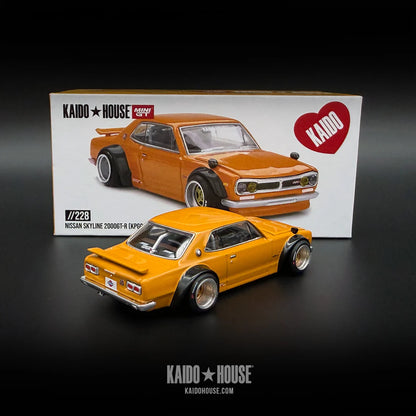 Nissan Skyline 2000GT-R (KPGC10) Kaido Street V2 - Kaido House x MiniGT