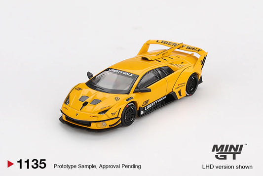 LB-Silhouette WORKS MURCIELAGO GT Evo Yellow - MGT01135 (Box)