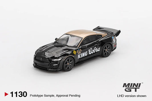 Shelby GT500 Dragon Snake Concept Black/Gold - MGT01130 Mini GT 1:64 (Box)