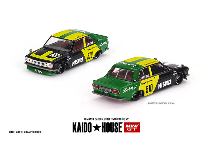 Datsun Street 510 Racing V2 - Kaido House x MiniGT