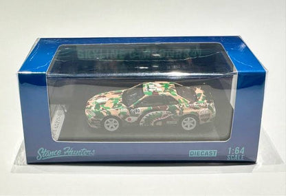 Nissan R34 BAPE - LIMITED TO 399pcs Stance Hunters 1:64