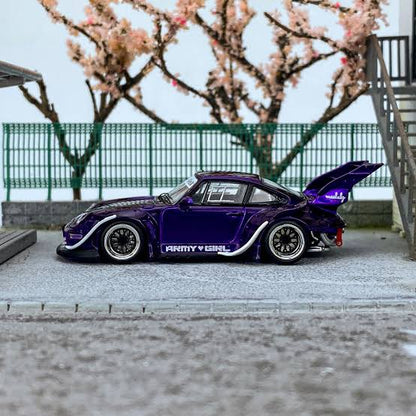 Porsche RWB 993 Army Girl - Electric Purple LIMITED TO 499pcs