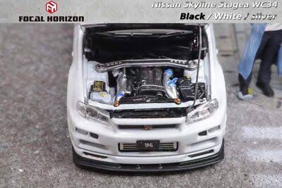 Nissan R34 STAGEA White - Limited 499pcs #36