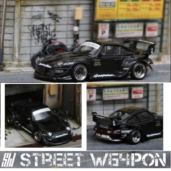 Porsche 993 RWB Black - LIMITED 499pcs Worldwide