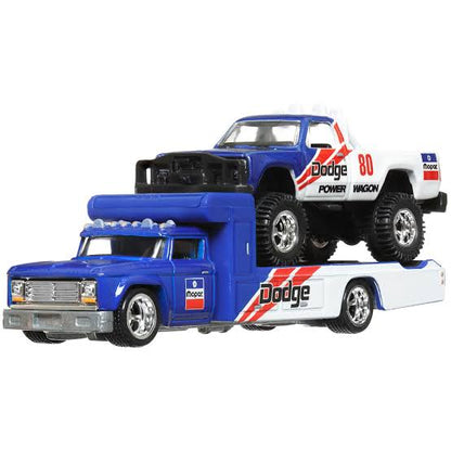 ‘80 Dodge Macho Power Wagon Team Transport #51 Hotwheels Retro Rig