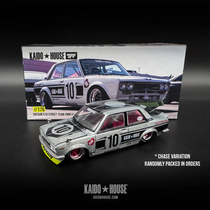 Kaido GT Datsun 510 Street Team XMM V1 MiniGT