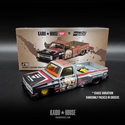 Kaido GT Chevrolet Silverado Sumatran Rhino x Mizu Diecast MiniGT