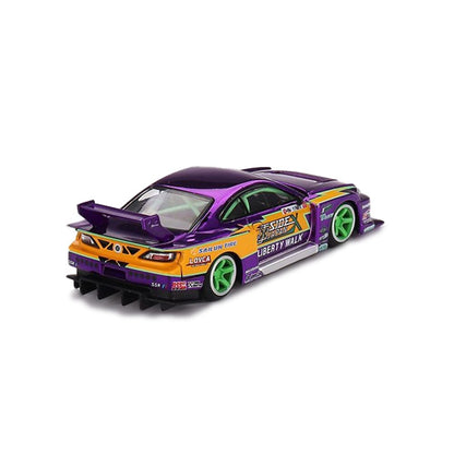 MINI-GT LB-Super Siluet Nissan S15 SILVIA #555 2022 Formula Drift JAPAN 1:64 LIMITED EDITION