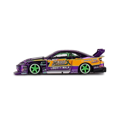 MINI-GT LB-Super Siluet Nissan S15 SILVIA #555 2022 Formula Drift JAPAN 1:64 LIMITED EDITION