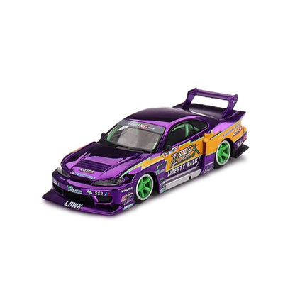 MINI-GT LB-Super Siluet Nissan S15 SILVIA #555 2022 Formula Drift JAPAN 1:64 LIMITED EDITION