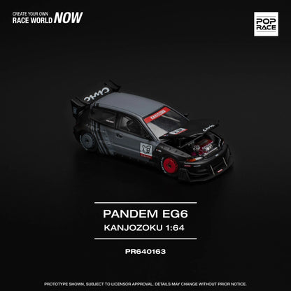 Pandem Honda Civic EG6 “KANJOZOKU” – POP RACE