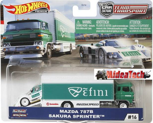 Mazda 787B & Sakura Sprinter - HotWheels 2020 Team Transport #16