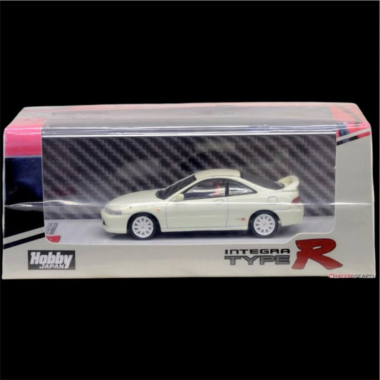 Honda Integra Type R (DC2) 1998 WHITE Hobby Japan 1:64