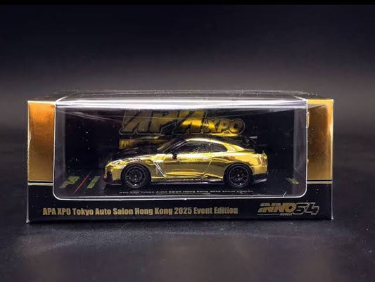 NISSAN R35 GTR NISMO (CHROME GOLD) - INNO64 APA XPO TOKYO EXPO 2026