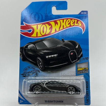 ‘16 Bugatti Chiron - Factory Fresh 7/10 Hotwheels Mainline 89/259