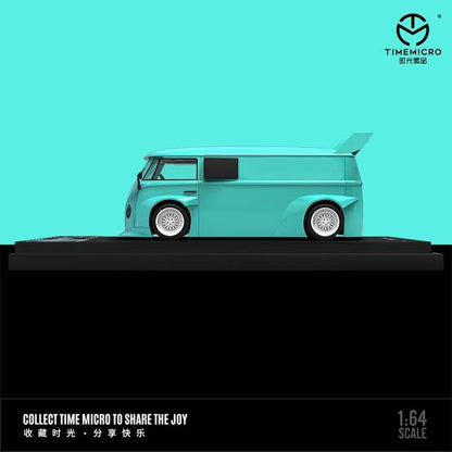 Volkswagen T1 Bus - Tiffany Blue Time Micro 1:64 Scale
