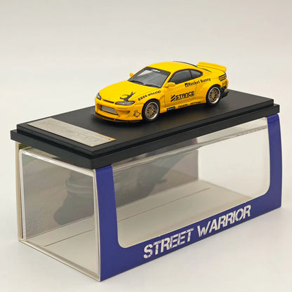 Nissan Silvia S15 Pandem Rocket Bunny (Yellow) - 1/64 SW