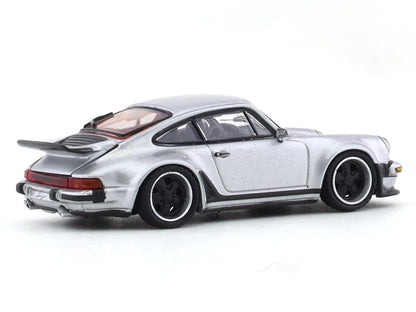 Porsche 911 964 Singer Silver 1:64 Rhino Model