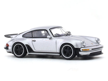 Porsche 911 964 Singer Silver 1:64 Rhino Model
