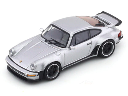 Porsche 911 964 Singer Silver 1:64 Rhino Model