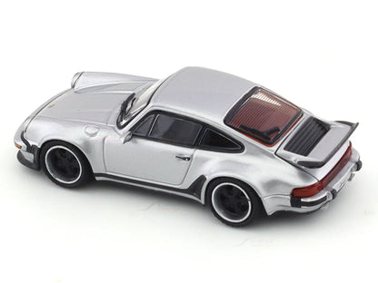 Porsche 911 964 Singer Silver 1:64 Rhino Model
