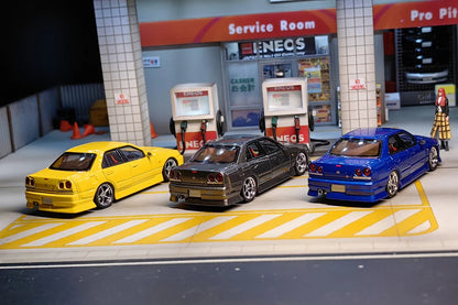 NISSAN SKYLINE ER34 URAS (3 COLOURS) - MORTAL X ORIGINAL MODEL *LIMITED to 399pcs*