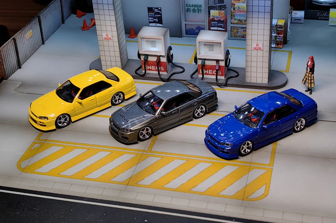 NISSAN SKYLINE ER34 URAS (3 COLOURS) - MORTAL X ORIGINAL MODEL *LIMITED to 399pcs*