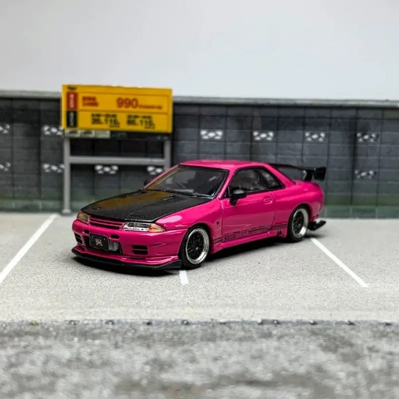 Top Secret R32 Blue Nissan Skyline GT-R R32 Top Secret VR32 open-cover *LIMITED to 999pcs ...