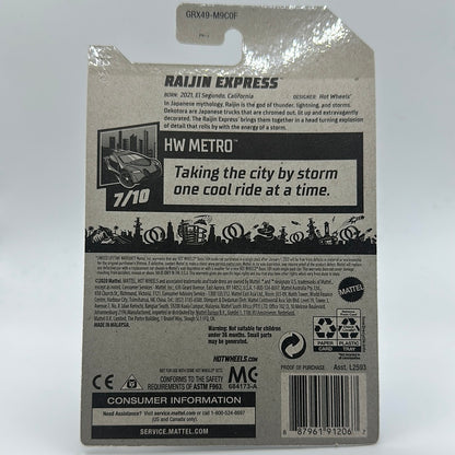 Rajin Express - HW Metro 7/10 Hotwheels Mainline 102/250