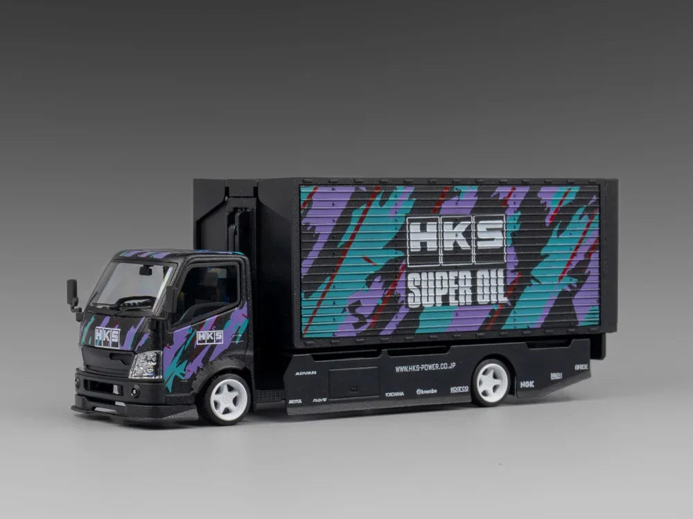 HKS Custom Tow Truck (Metallic Black) - Micro Turbo 1:64 – Diecast HKS Custom Tow Truck (Metallic Black) - Micro Turbo 1:64 – Diecast