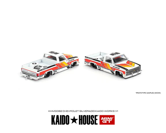Chevrolet Silverado Kaido Works V1 082 Kaido House x MiniGT Chevrolet Silverado Kaido Works V1 082 Kaido House x MiniGT