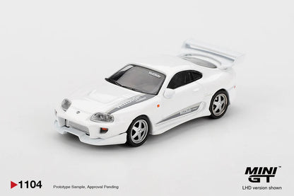Toyota Supra VeilSide Combat V-I (White) Mini GT 1:64 MGT01104