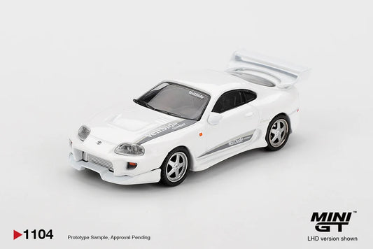 Toyota Supra VeilSide Combat V-I (White) Mini GT 1:64 MGT01104