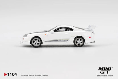 Toyota Supra VeilSide Combat V-I (White) Mini GT 1:64 MGT01104