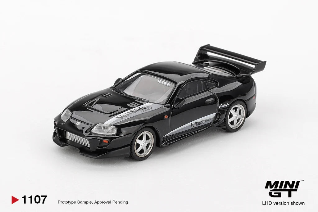 Toyota Supra VeilSide Combat V-II (Black) Mini GT 1:64 MGT01107