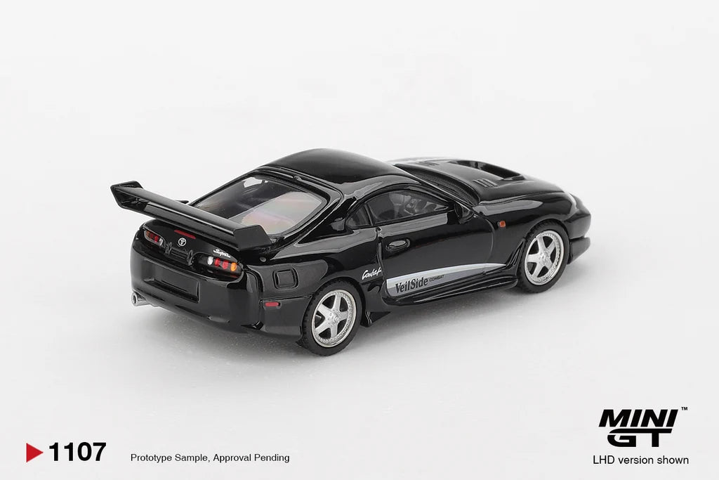 Toyota Supra VeilSide Combat V-II (Black) Mini GT 1:64 MGT01107