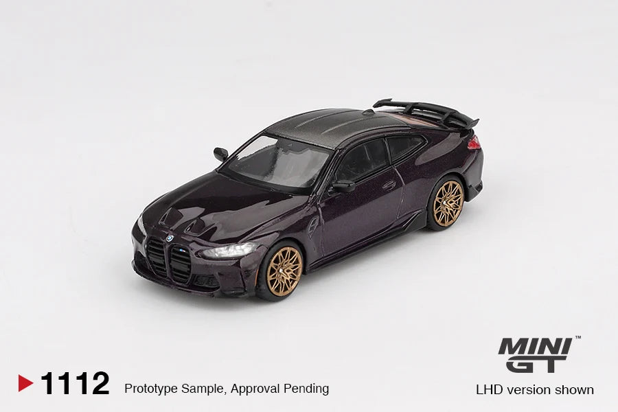 BMW M4 (G82) M-Performance (Daytona Violet) Mini GT 1:64 MGT01112