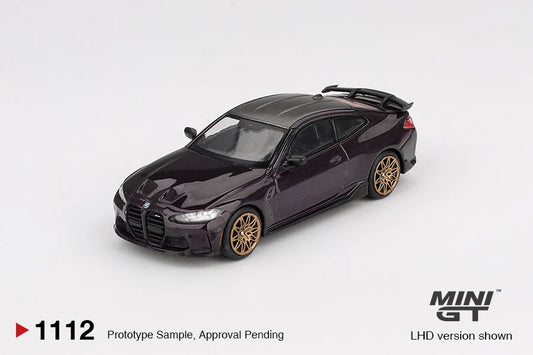 BMW M4 (G82) M-Performance (Daytona Violet) Mini GT 1:64 MGT01112