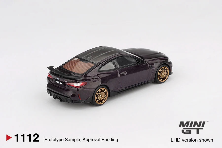 BMW M4 (G82) M-Performance (Daytona Violet) Mini GT 1:64 MGT01112