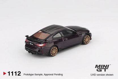 BMW M4 (G82) M-Performance (Daytona Violet) Mini GT 1:64 MGT01112