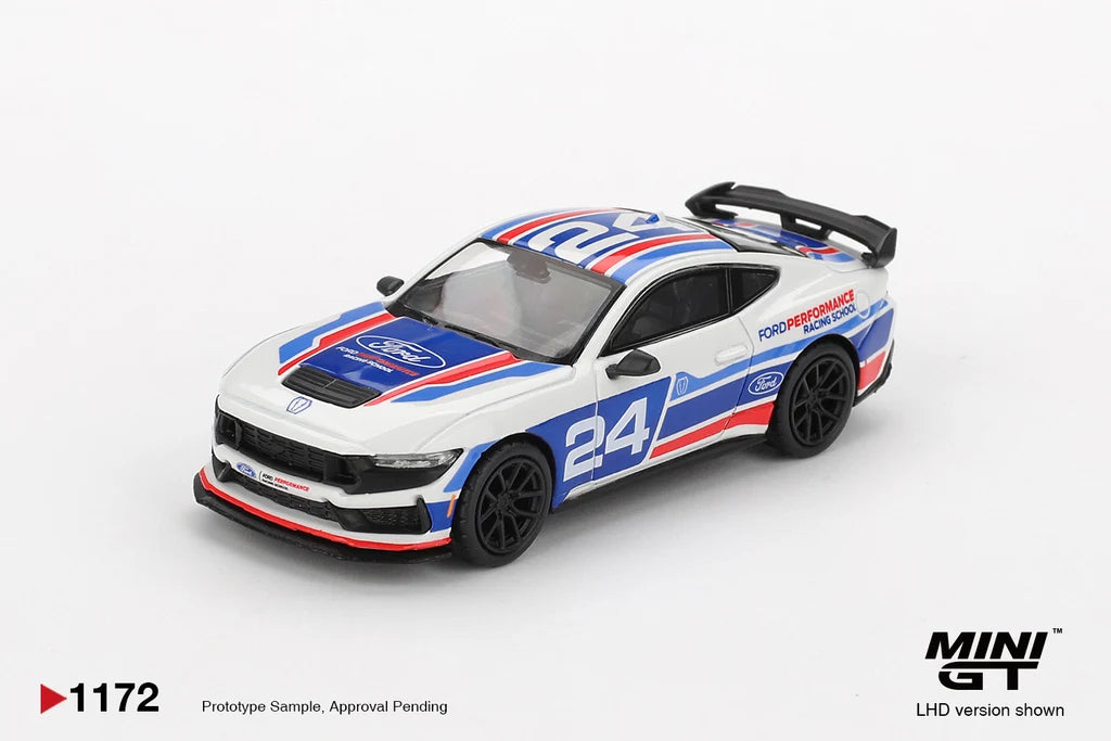 Ford Mustang Dark Horse (#24 Ford Performance Racing School) Mini GT 1:64 MGT01172
