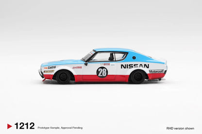 Nissan Skyline Kenmeri Liberty Walk (Nissan Racing '75 Concept) Mini GT 1:64 MGT01212