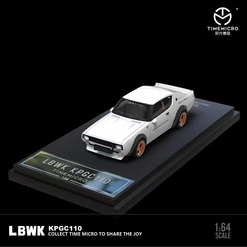 Nissan Skyline 2000 GT-R LBWK Time Micro 1:64 Scale – Diecast Culture