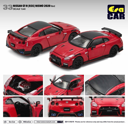 Nissan GT-R (R35) Nismo #33 ERA CAR 1:64 Scale